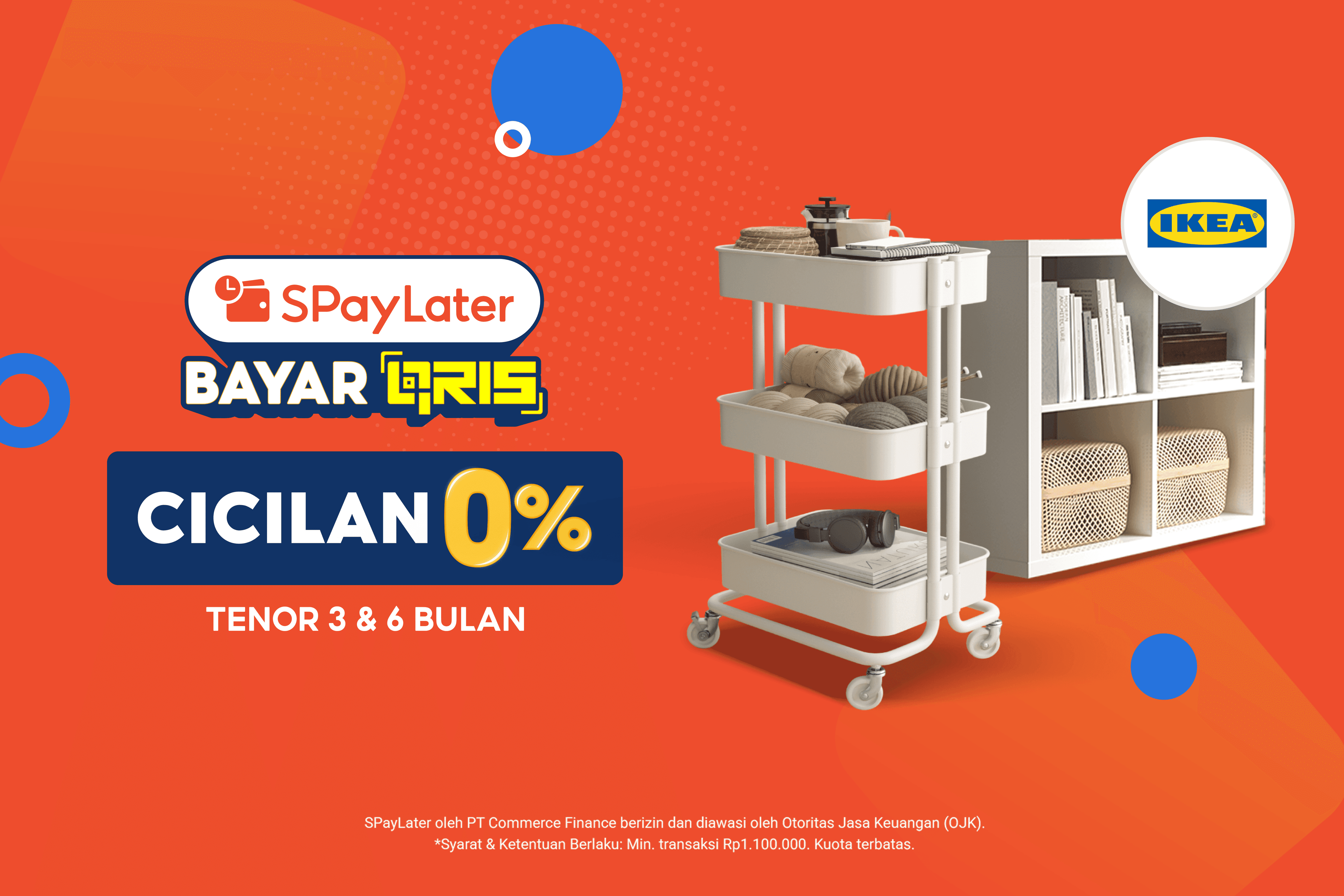 SPayLater dan IKEA Hadirkan Kemudahan Belanja Furnitur Lewat Cicilan 0%