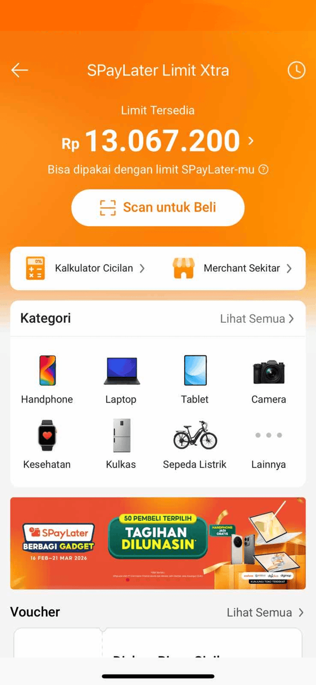 Pindai QR untuk pembayaran