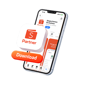 1. Unduh aplikasi Shopee Partner